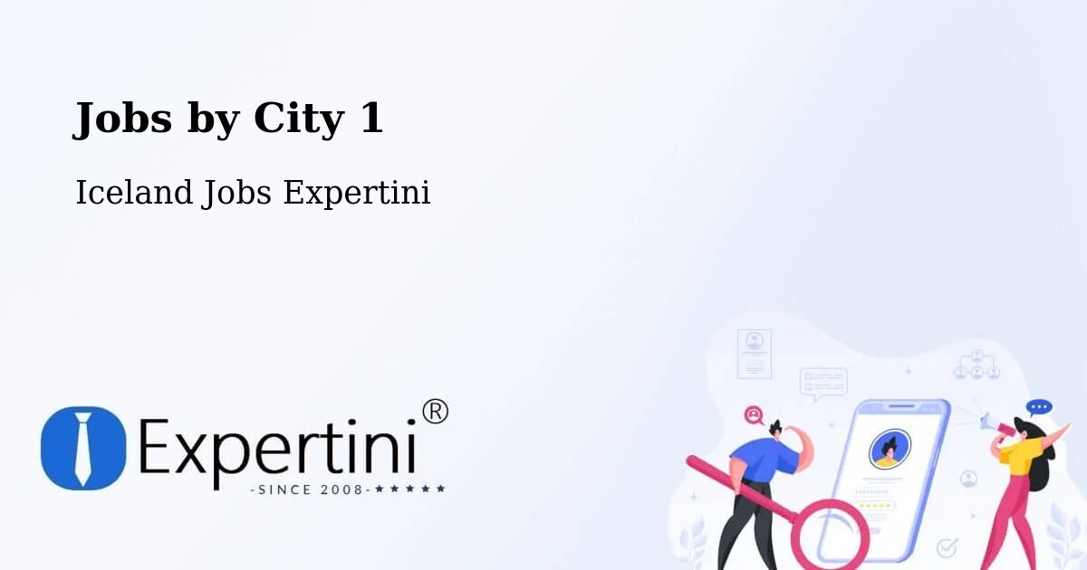 City Jobs in Iceland - Expertini