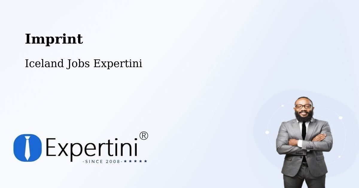 Imprint – Strandabyggð - Iceland Jobs Expertini
